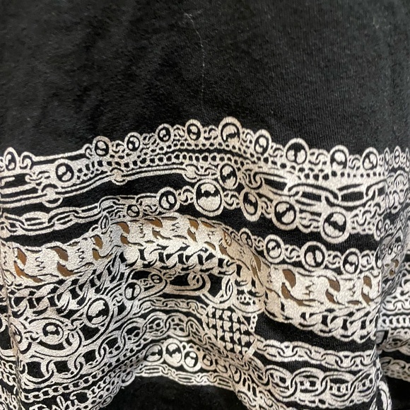 Lauren Moshi Black Short Sleeve Graphic Tee - Picture 4 of 9